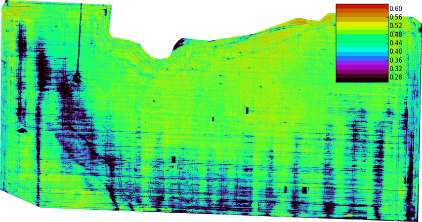 Generate NDVI, FAPAR and other indexes for plant health maps